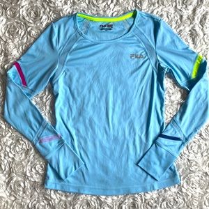 FILA sport live in motion long sleeve tee size xs